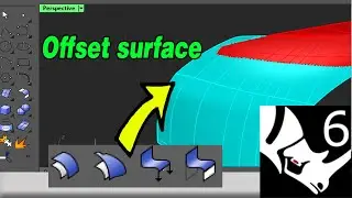 Rhino Tutorials - Offset surface - variable offset of surface - match surface