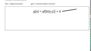 Using a general transformation equation