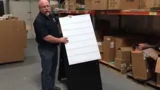 Using a changeable message board with a Signicade Deluxe