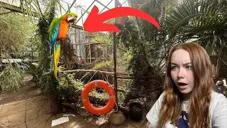 Мы нашли заброшенный зоопарк с оставленными внутри животными!!