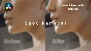 Spot Removal in Fusion! Erode/Dilate を使って顔のシミを除去する方法 | Davinci Resolve ダビンチリゾルブ Fusion チュートリアル