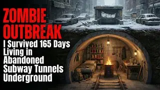 ZOMBIE OUTBREAK: I Survived 165 Days Living in Abandoned Subway Tunnels Underground