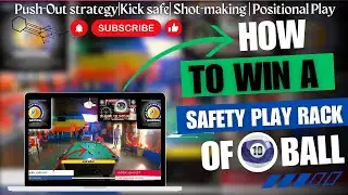 HOW TO BREAK & RUN A 10 BALL RACK|DECISIVE PUSH OUTS|POSITIONAL & PLAY SAFETY PLAY APPLICATION