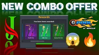 👉 New Combo Offer in 8 Ball Pool 🎉 | Subway Surfers Cue Set Purchase & Gameplay