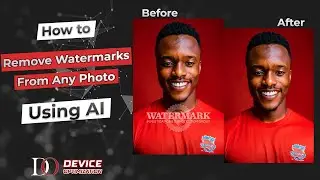 How To Remove Watermark from Any Photo using AI
