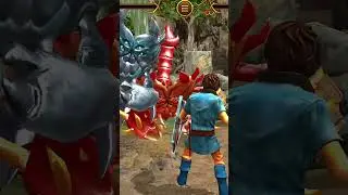 Beast Quest Shorts | Epic Titan Crab Fight 🦀 on Sepron Map | NAKULVERSE #shorts