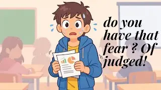 How to overcome the fear of being judged? || Psychological tips || mental glowup 
