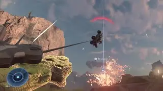 Halo Infinite - Warthog Grapple Launch