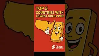 Top 5 Countries to Buy Gold at Lowest Price 🔥 #tamilshorts #facts #shorts #goldprice