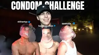 LONCHE PLAYING THE CONDOM CHALLENGE WITH THE CREW 🤣 (LONCHE CHEATS 😠)