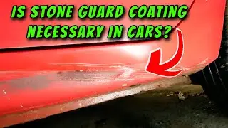 Running Board Dents? Get Stone Guard or Anti Stone Chip Protection Coating!