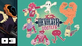 Let's Play Devolver Bootleg: Ape Out Jr - PC Gameplay Part 3 - Throw Men To Fly
