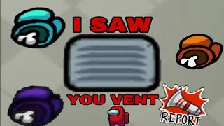 AMONG US SONG “I Saw You Vent” BUT IN REAL AMONG US!