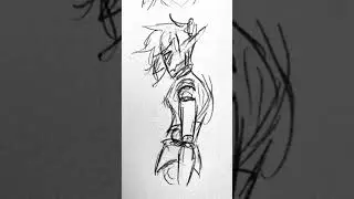 Animation rough sketch/practice #CyberGeist #EnderKitty #BlitzEra #animation #art #artist