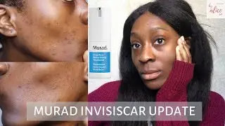 MURAD INVISISCAR RESURFACING TREATMENT UPDATE | HYPERPIGMENTATION ON DARK SKIN | byalicexo