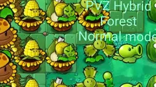 PVZ Hybrid level 4-6-4-10 walkthrough