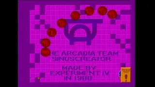 Commodore Amiga demo: The Arcadia Team - SinusCreator (1988)