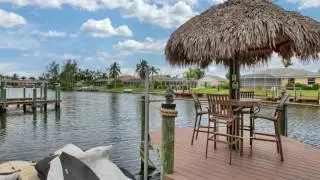 Water Access Home With Dock For Sale In Cape Coral, FL