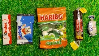 ASMR Relaxing Candy Eating 🌈 Lollipops, Chocolate & Soft Crunch Sounds
