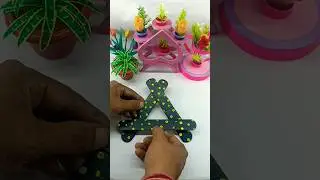 DIY wall hanging craft idea 💖 Diy cardboard craft #Shorts #Diy #Art #Craft #YoutubeShorts #Sa2crafts