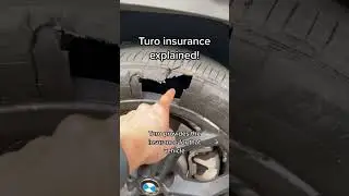 When the car is on reservation through turo, they provide the insurance #turo #sidehustle #shorts
