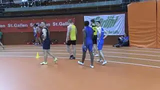 Hallen-SM 2020: 60m M&auml;nner Halbfinal 3