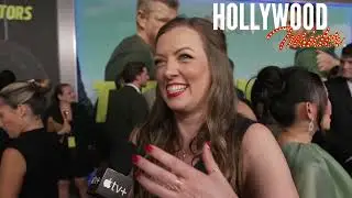 Alison Winter Spills Secrets on 'The Instigators' at Premiere