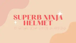 SUPERB NINJA HELMET ST-08 || SMART HELMET ( INNOVATION TECHNOLOGY ) TO SECURE YOUR SAFETY IN RIDING