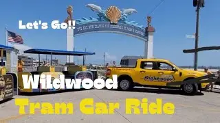 Wildwood Boardwalk and Tram Car