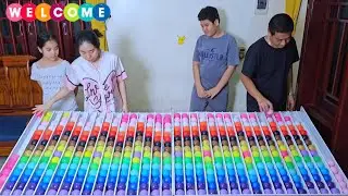 ⭐💥🔥 Ball Color Sorting Game: A Fun ASMR Game ⭐ level 05