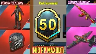 M19 Royal Pass Max out Free | M19 RP Max out Free | Dragonflame Berserker Set M19 50 RP Outfit C4S10