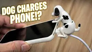 This Dog Will Hump Power Into Your Phone