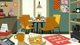 Cozy Morning Caf&eacute; Ambience ☕ | Relaxing Coffee, Cake & Sunlight Vibes