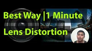 1 minute | Most Easy Way to do Lens Distortion in Nuke