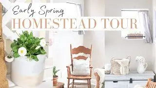 Early Spring Farmhouse Home Tour | Spring Decorating Ideas