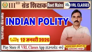 SST Indian Polity!! REETMAINS!! Mohan ji sir