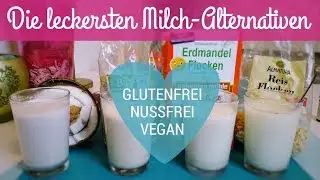 MILCH AUS SESAM, KOKOSNUSS & FLOCKEN &hearts; Nussfrei ✓ Vegan ✓ Glutenfrei ✓ Rohkost ✓