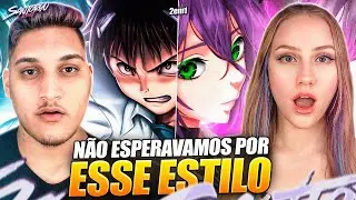 2 EM 1 - Onni & Kaly = Existência Artificial - Shinji Ikari & Demônio Bomba | Reze - REACT EM CASAL