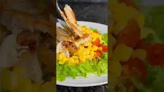ENSALADA RAPIDA Y FACIL PARA PERDER PESO 👌✅️#adelgazar #comidasana #ensaladas