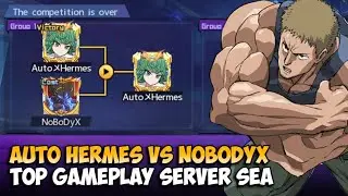 EPIC BATTLE TOP SULTAN SERVER SEA!! Auto Hermes vs NoBoDyX | One Punch Man: The Strongest SEA