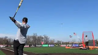Spiderz Slow Pitch Softball Home Run Derby w/Crazy Wind and Stadium Balls at Wisconsin Brewing Park