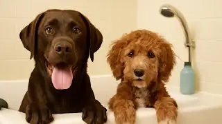 This wasn&rsquo;t a grooming session&mdash;it was a total doodle disaster ⚡ Chaos from beginning to end! 🐕✂️