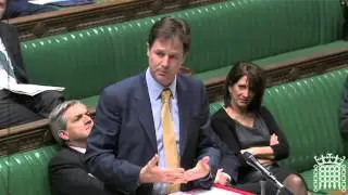 Duncan Hames asks Nick Clegg about the date of the AV referendum 18.01.2011