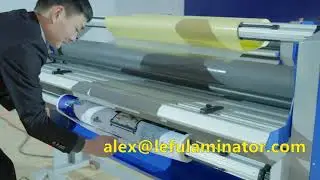 Mefu MF1700-C3 Automatic Laminator Operation Video