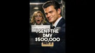 Part 2 - I Sent a $500,000 Check to the DMV for Revenge (Huge Mistake) #shorts