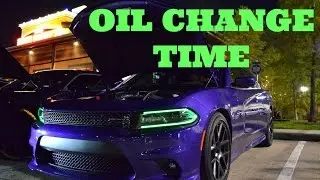 First Oil Change & Amount Caught In Oil Catch Can - Charger Scat Pack