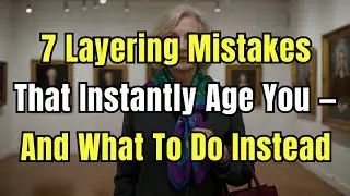 Ageless Elegance: 7 Layering Mistakes That Make You Look Older (And How to Fix Them)