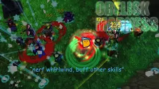 Whirlwind Melts, so I MASSACRED in Obelisks (Hordes.io)