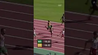 Usain Bolt&rsquo;s Olympic debut in the 200m heats at Athens 2004. The rest is history.