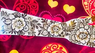 VERY BEAUTIFUL HEAVY FLORAL GULF BRIDAL MEHENDI DESIGN 🌹🌿||UNIQUE MEHENDI DESIGN||#heenamehndi 